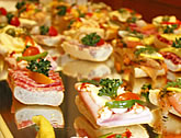 nice, healthy food in restaurant moser, altenmarkt