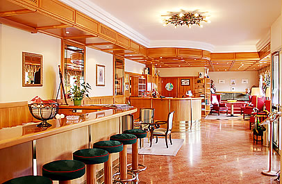 Lobby im Hotel Lebzelter in Altenmarkt